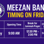 Meezan Bank Timing on Friday