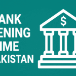 Bank Opening Time in Pakistan