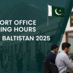Passport Office Working Hours in Gilgit Baltistan
