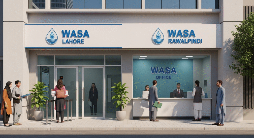 Wasa Office Hours in Lahore and Rawalpindi