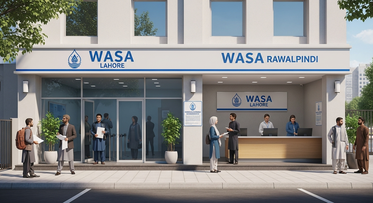 Wasa Office Hours in Lahore and Rawalpindi