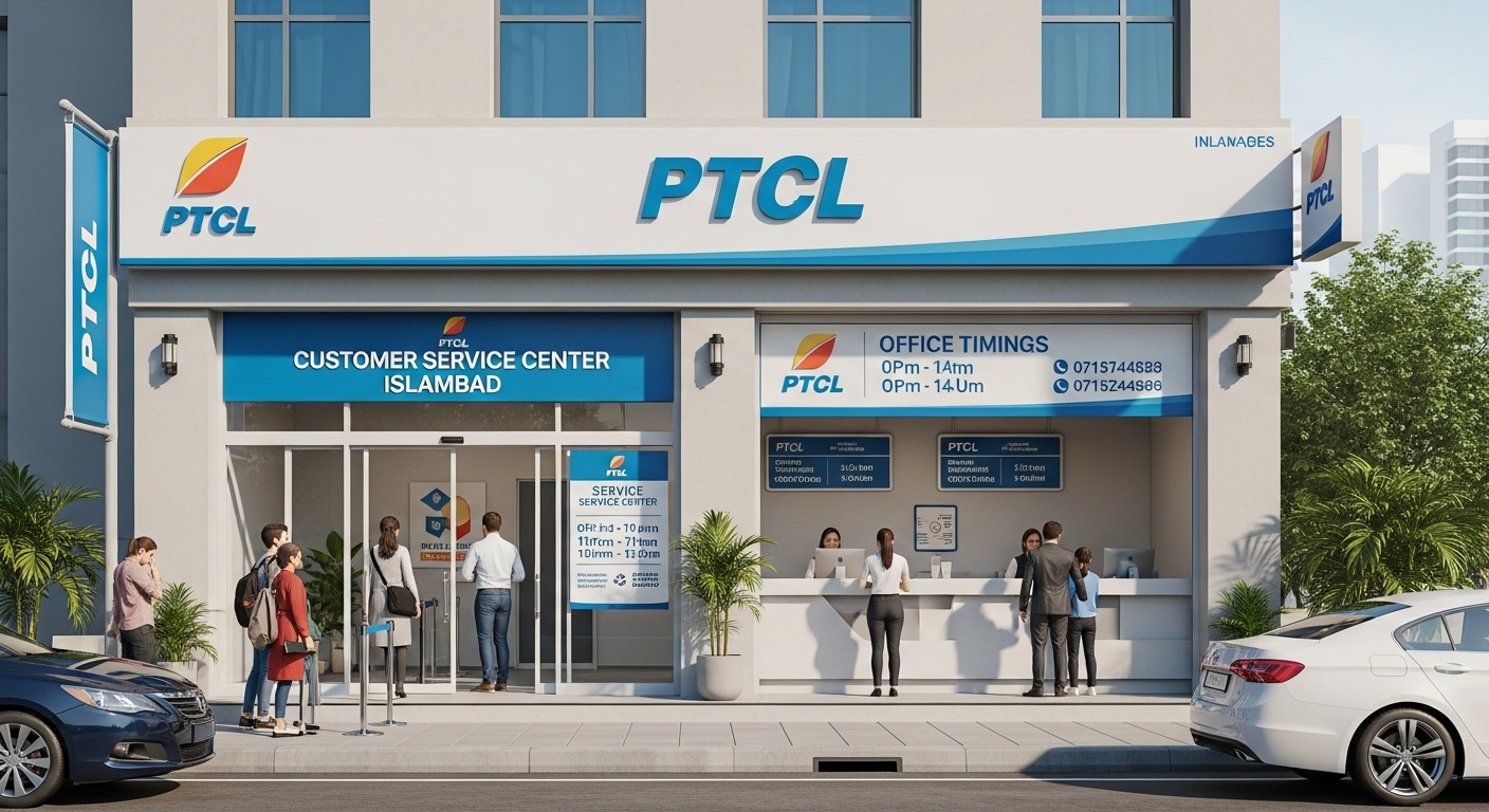 PTCL Customer Service Center Hours Islamabad