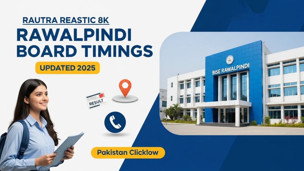 Rawalpindi Board Office Timings