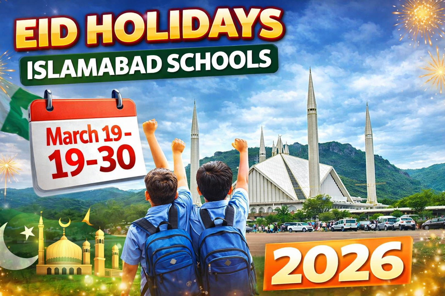 Islamabad Schools Eid Holidays 2026