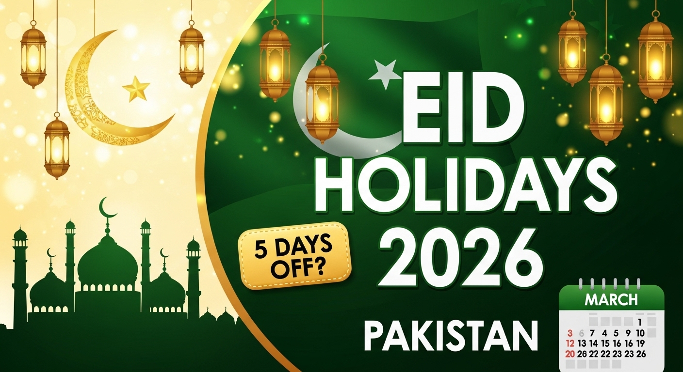 Eid ul Fitr Holidays 2026 Pakistan